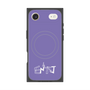 Premium Square Case with MagSafe［ Original - ENTJ Commander - Alphabet - Purple ］
