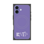 Premium Square Case with MagSafe［ Original - ENTP Debater - Alphabet - Purple ］