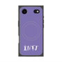 Premium Square Case with MagSafe［ Original - INTJ Architect - Alphabet - Purple ］