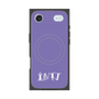 Premium Square Case with MagSafe［ Original - INTJ Architect - Alphabet - Purple ］