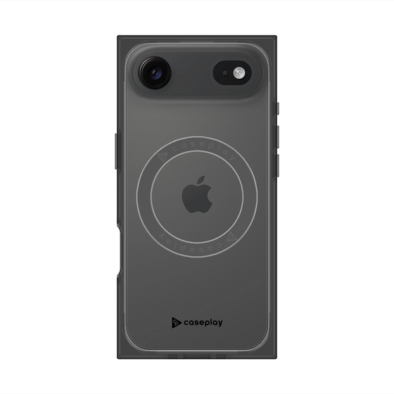 Premium Square Case with MagSafe［ Original - CASEPLAY Logo - Black/A ］