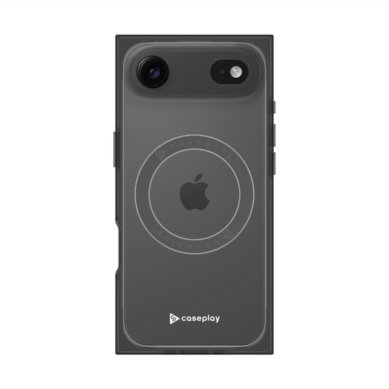 Premium Square Case with MagSafe［ Original - CASEPLAY Logo - White/A ］