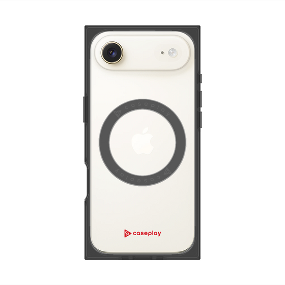 Premium Square Case with MagSafe［ Original - CASEPLAY Logo - Red/A ］