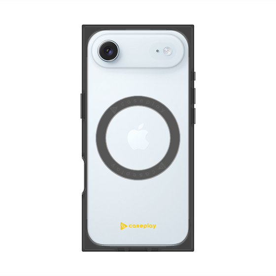 Premium Square Case with MagSafe［ Original - CASEPLAY Logo - Yellow/A ］