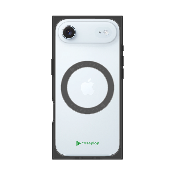 Premium Square Case with MagSafe［ Original - CASEPLAY Logo - Green/A ］