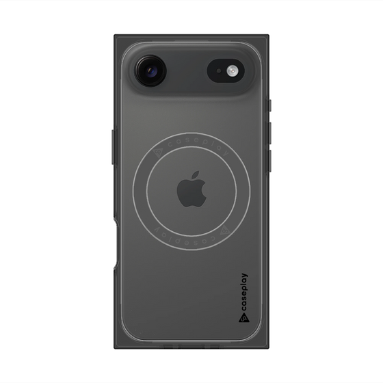 Premium Square Case with MagSafe［ Original - CASEPLAY Logo - Black/B ］