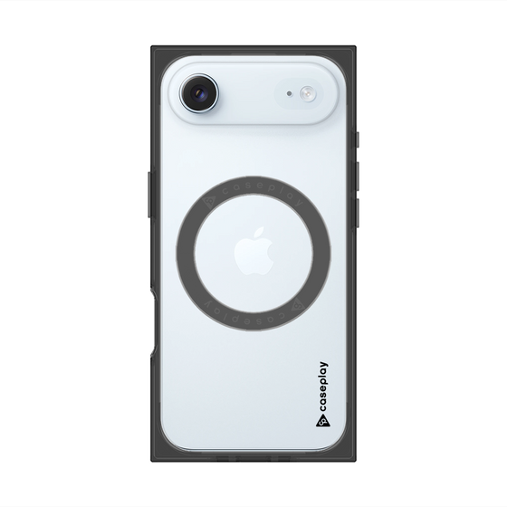 Premium Square Case with MagSafe［ Original - CASEPLAY Logo - Black/B ］