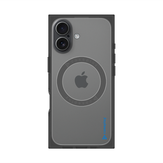 Premium Square Case with MagSafe［ Original - CASEPLAY Logo - Blue/B ］