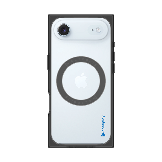 Premium Square Case with MagSafe［ Original - CASEPLAY Logo - Blue/B ］