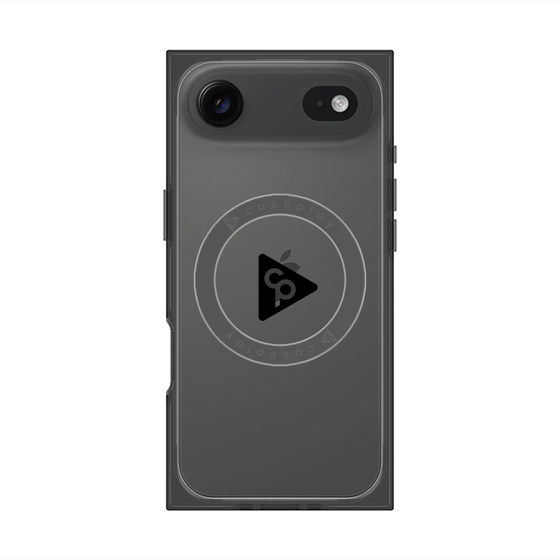 Premium Square Case with MagSafe［ Original - CASEPLAY Logo - Black/C ］