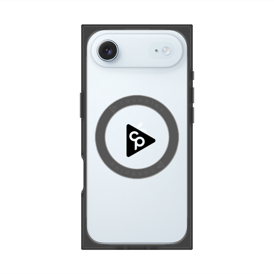 Premium Square Case with MagSafe［ Original - CASEPLAY Logo - Black/C ］