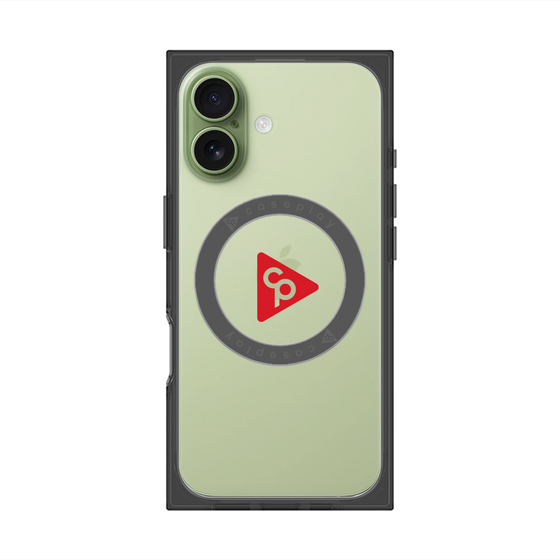 Premium Square Case with MagSafe［ Original - CASEPLAY Logo - Red/C ］