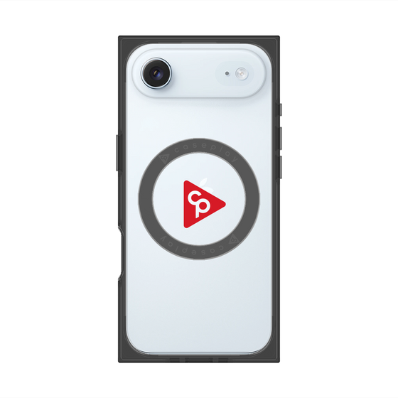 Premium Square Case with MagSafe［ Original - CASEPLAY Logo - Red/C ］