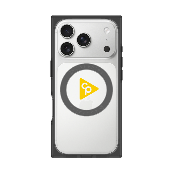 Premium Square Case with MagSafe［ Original - CASEPLAY Logo - Yellow/C ］