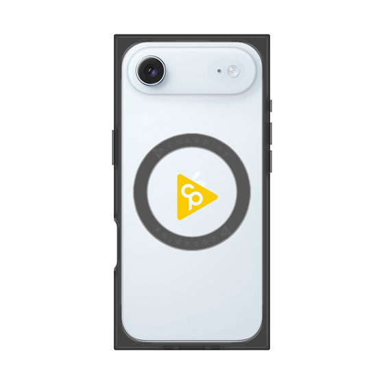 Premium Square Case with MagSafe［ Original - CASEPLAY Logo - Yellow/C ］