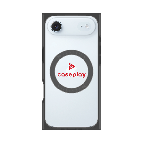 Premium Square Case with MagSafe［ Original - CASEPLAY Logo - Red/D ］