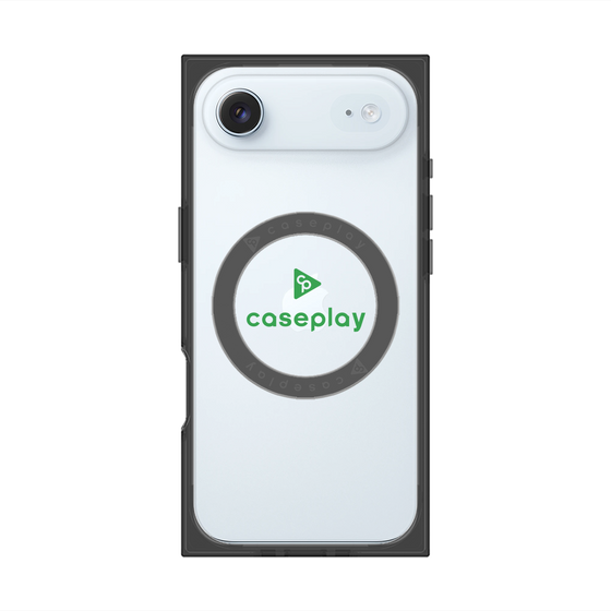 Premium Square Case with MagSafe［ Original - CASEPLAY Logo - Green/D ］
