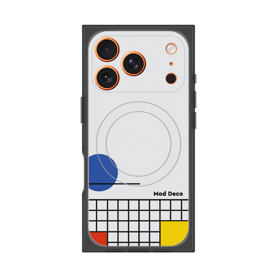 Premium Square Case with MagSafe［ Mod Deco - Original - Retro ］