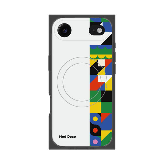 Premium Square Case with MagSafe［ Mod Deco - Original - Geometric pattern/B ］