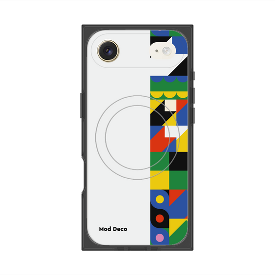 Premium Square Case with MagSafe［ Mod Deco - Original - Geometric pattern/B ］