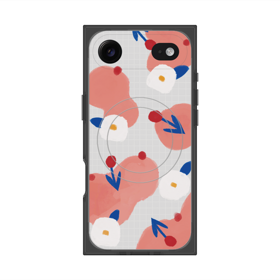 Premium Square Case with MagSafe［ Mod Deco - Original - Flower/C ］