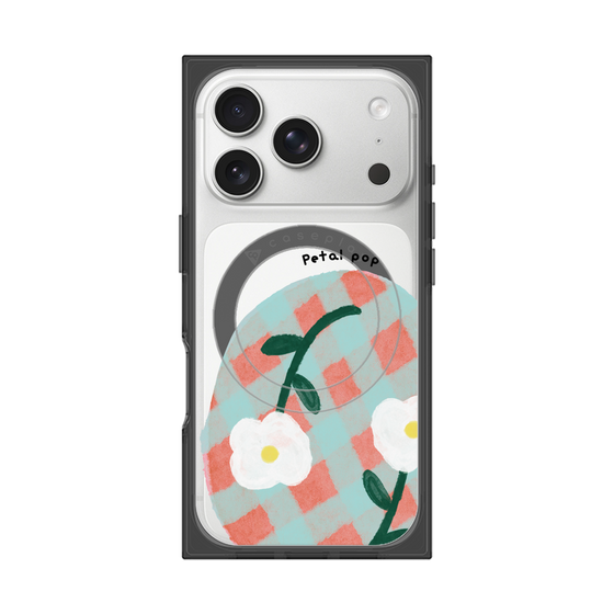 Premium Square Case with MagSafe［ Mod Deco - Original - Flower/D ］