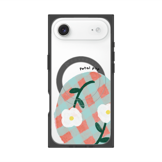 Premium Square Case with MagSafe［ Mod Deco - Original - Flower/D ］