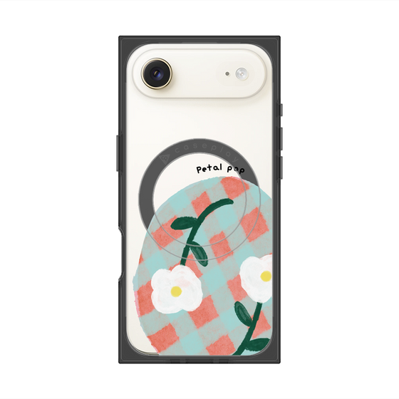 Premium Square Case with MagSafe［ Mod Deco - Original - Flower/D ］