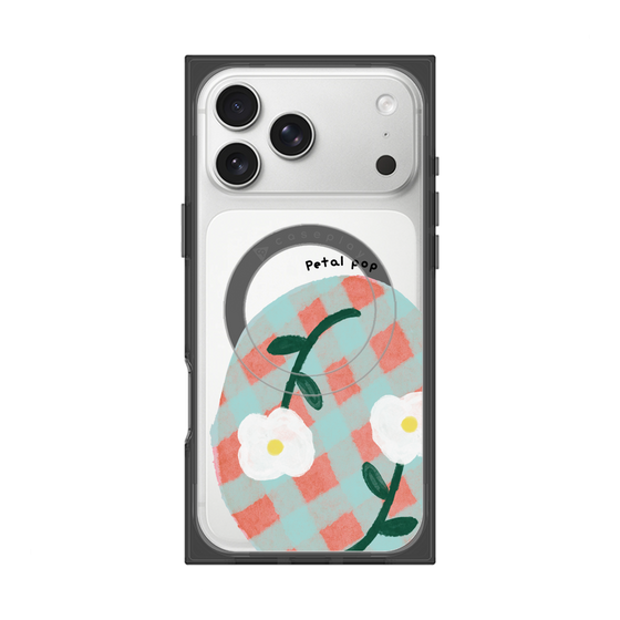Premium Square Case with MagSafe［ Mod Deco - Original - Flower/D ］