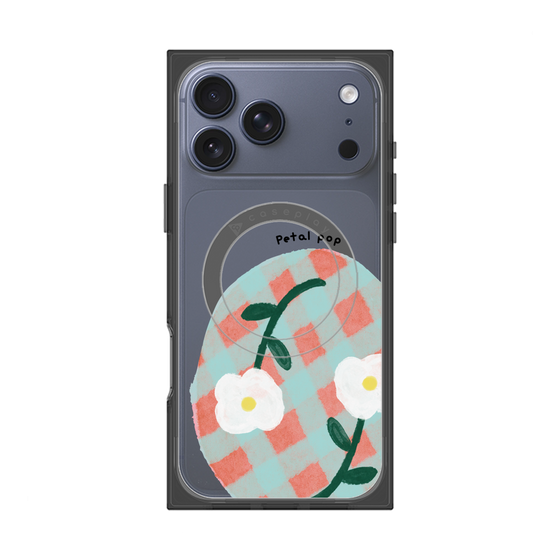 Premium Square Case with MagSafe［ Mod Deco - Original - Flower/D ］