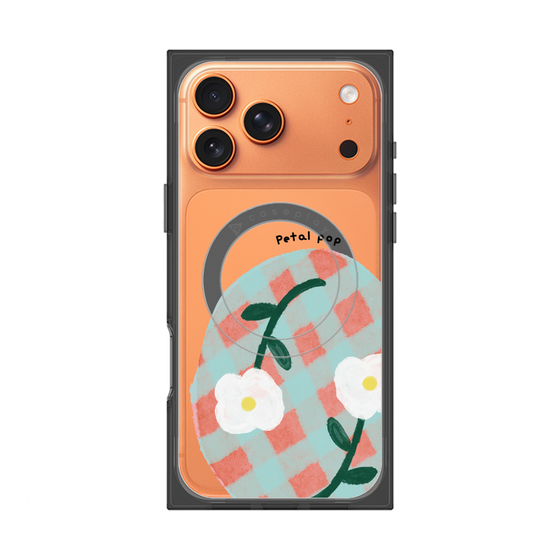 Premium Square Case with MagSafe［ Mod Deco - Original - Flower/D ］