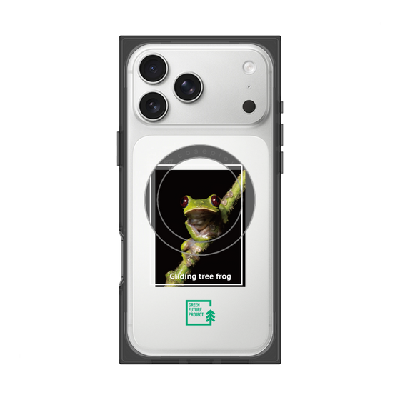 Premium Square Case with MagSafe［ Green Future Project - Gliding tree frog ］