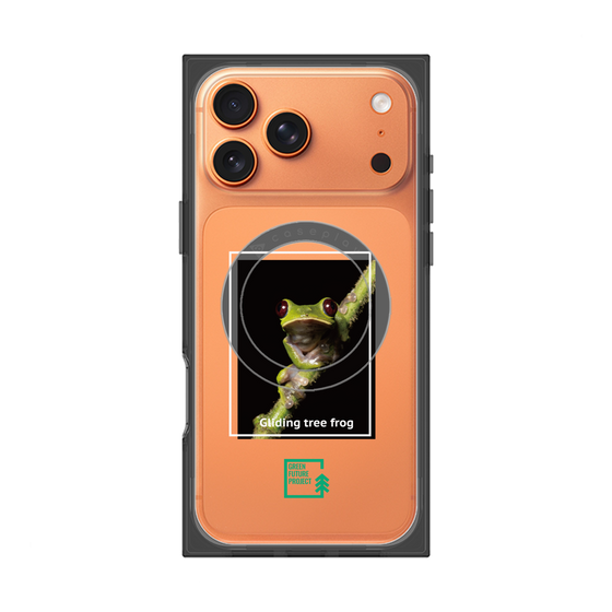Premium Square Case with MagSafe［ Green Future Project - Gliding tree frog ］
