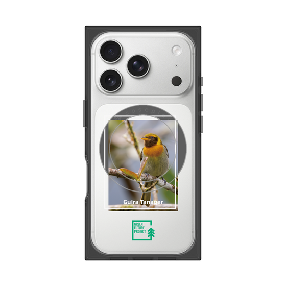Premium Square Case with MagSafe［ Green Future Project - Guira Tanager ］