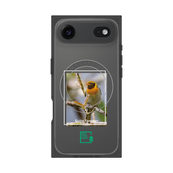 Premium Square Case with MagSafe［ Green Future Project - Guira Tanager ］