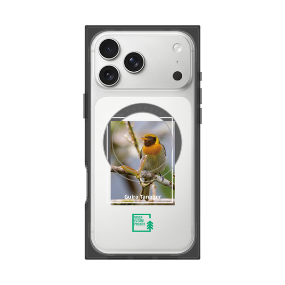 Premium Square Case with MagSafe［ Green Future Project - Guira Tanager ］