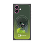 Premium Square Case with MagSafe［ Green Future Project - Butterfly Coquette ］