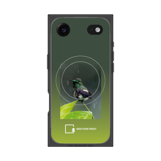 Premium Square Case with MagSafe［ Green Future Project - Butterfly Coquette ］