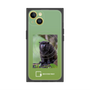 Premium Square Case with MagSafe［ Green Future Project - Black-mantled Tamarin ］