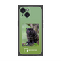 Premium Square Case with MagSafe［ Green Future Project - Black-mantled Tamarin ］