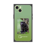 Premium Square Case with MagSafe［ Green Future Project - Black-mantled Tamarin ］