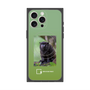 Premium Square Case with MagSafe［ Green Future Project - Black-mantled Tamarin ］