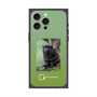 Premium Square Case with MagSafe［ Green Future Project - Black-mantled Tamarin ］