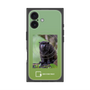 Premium Square Case with MagSafe［ Green Future Project - Black-mantled Tamarin ］