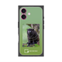 Premium Square Case with MagSafe［ Green Future Project - Black-mantled Tamarin ］