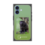 Premium Square Case with MagSafe［ Green Future Project - Black-mantled Tamarin ］