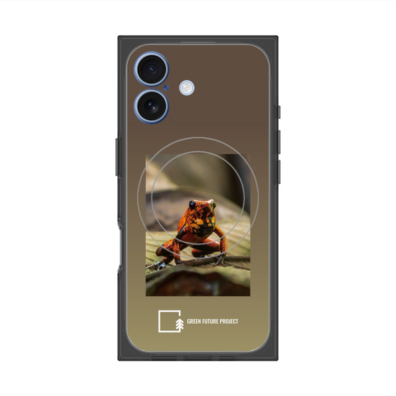 Premium Square Case with MagSafe［ Green Future Project - Poison-dart Frogs ］