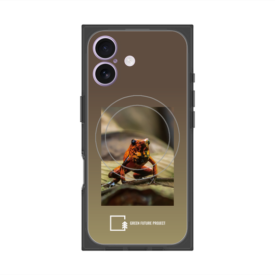 Premium Square Case with MagSafe［ Green Future Project - Poison-dart Frogs ］