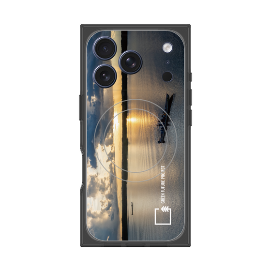 Premium Square Case with MagSafe［ Green Future Project - Landscape ］