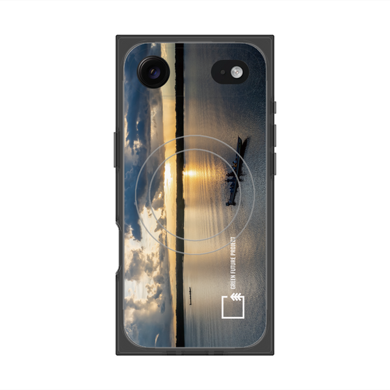 Premium Square Case with MagSafe［ Green Future Project - Landscape ］